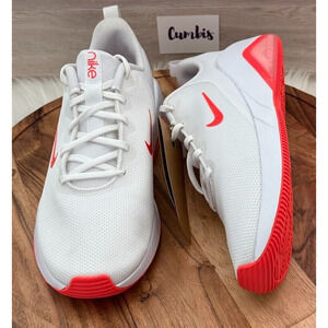 Nike Air Zoom Bella 7 Wmns Size 11 Workout Shoes White Bright Crimson FZ1689-101